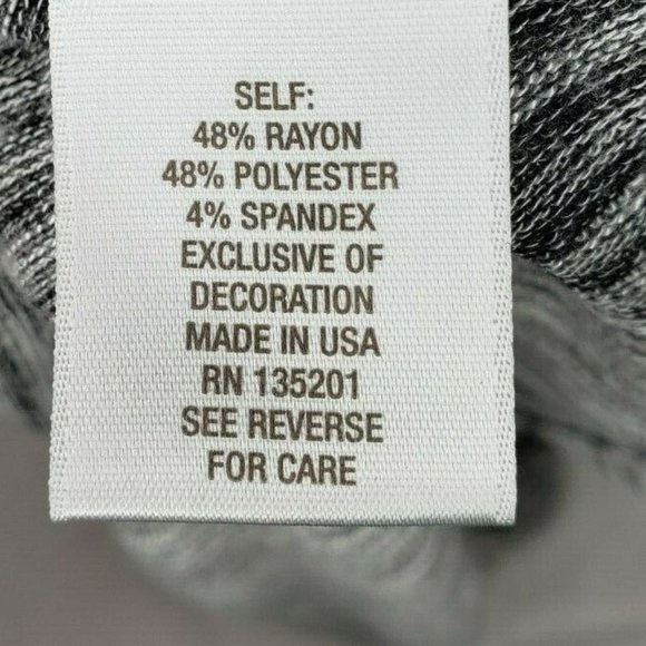 DB Established 1962 Long Sleeve Asymmetrical Top L - Picture 4 of 7